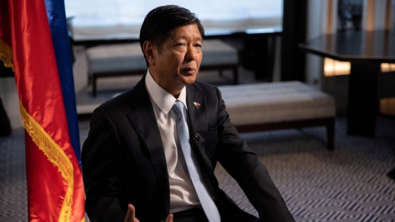 小馬可斯稱因南海問題徹夜難眠。AP資料圖