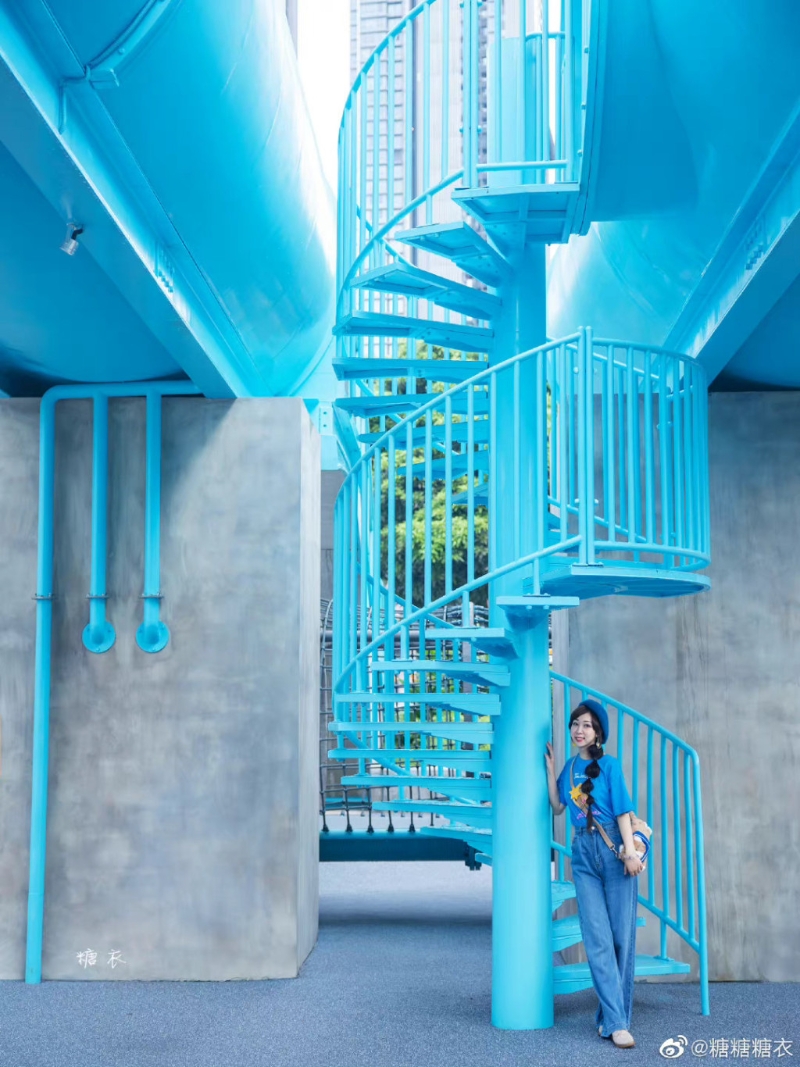 前身為華中發電廠。（圖片來源：微博@糖糖糖衣）