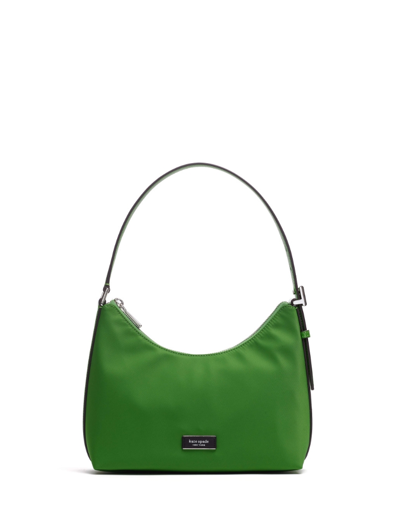 Sam Icon尼龍小型號手袋/$2，500/kate spade New York。