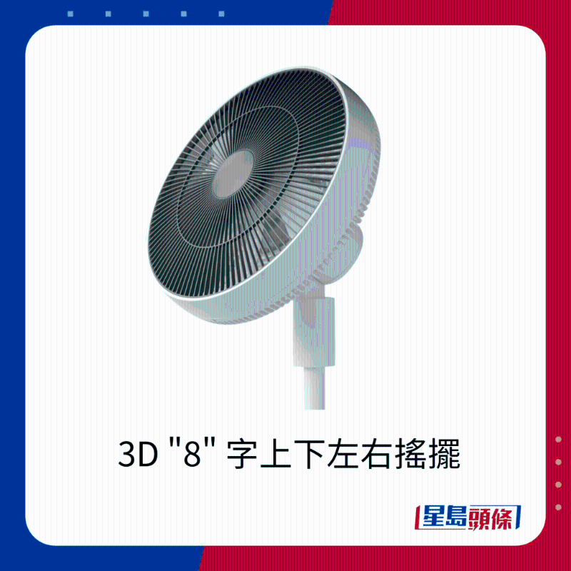 origo SF1622 14"  3D龍捲座地扇 $998 