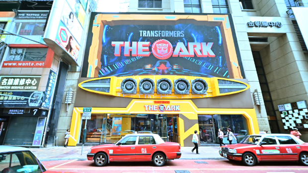 變形金剛主題餐廳，3D裸眼技術動畫