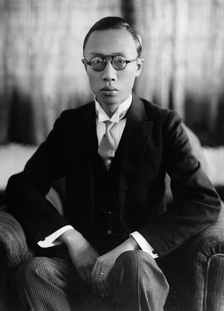 清朝末代皇帝愛新覺羅·溥儀。