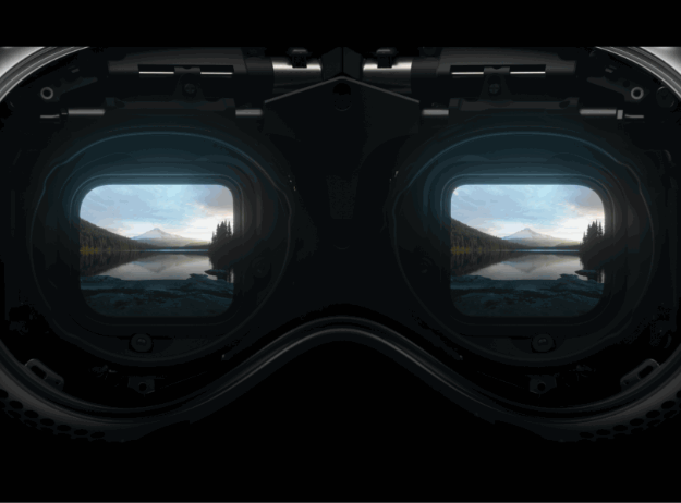 采用雙micro LED熒幕，顯示像素高達2,300萬，可呈現4K畫質。