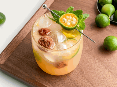 荔枝話梅梳打 荔枝話梅梳打