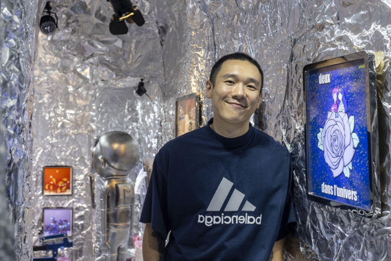 直言藝術讓他如重啟人生，張子言希望借作品為身邊人及社區帶來一點影響。