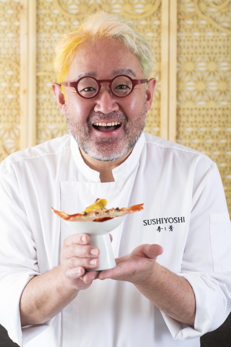 大阪米芝蓮二星鮨店壽司芳主理人兼大將Hiroki