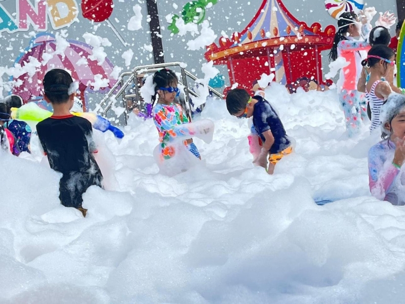 夏水禮泡泡激戰 夏水禮泡泡激戰