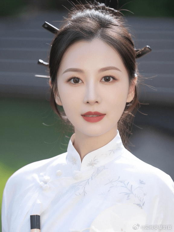 劉夏在微博發布的照片，形象百變。