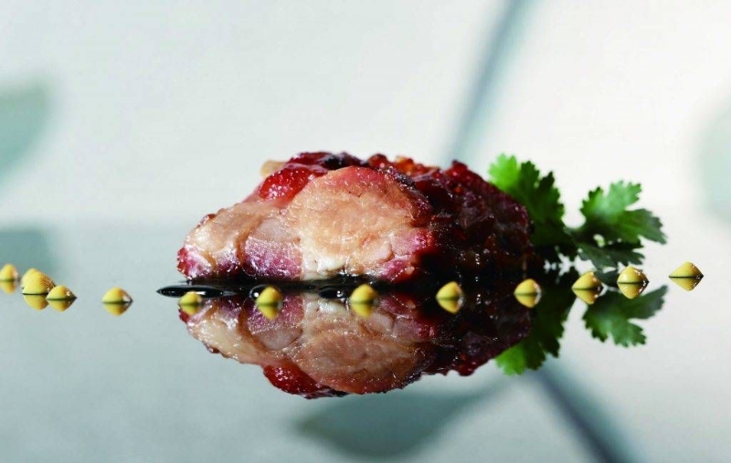 金牌黑豚叉燒——“荷塘月色．中秋節盛宴I（8道菜）”