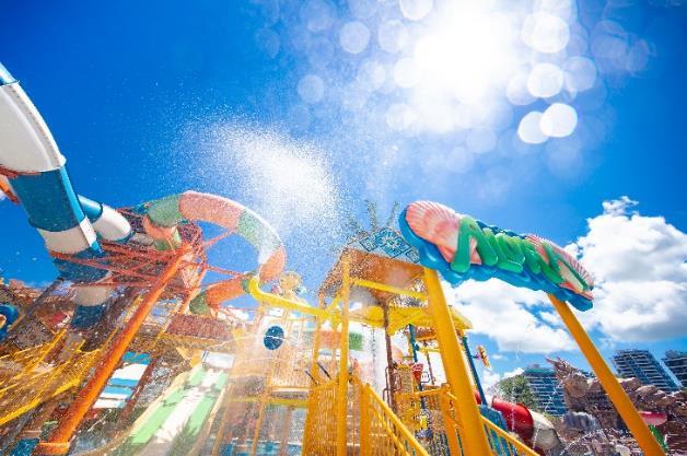 1. 快樂水世界，中信金沙灣水世界