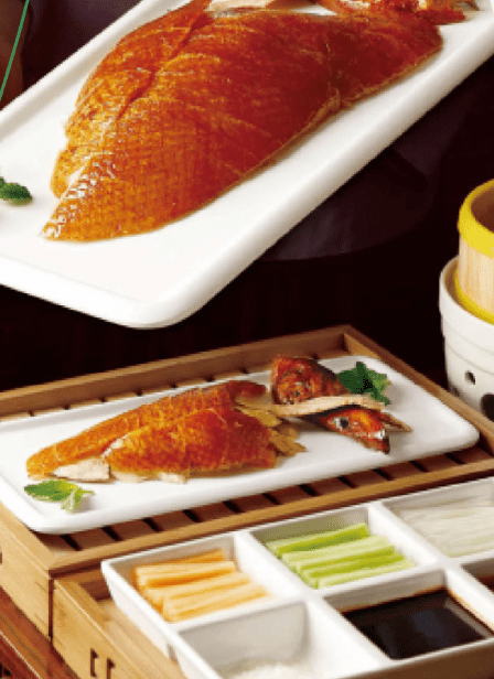 喜歡片皮鴨的朋友必試深圳烤鴨榜第一名京味張品牌店“京味張”。