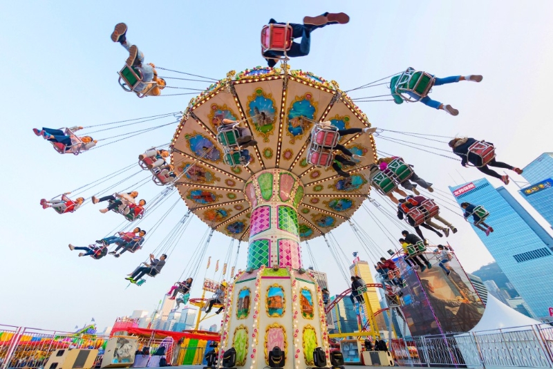 中環AIA嘉年華將會有超過25個機動游戲。