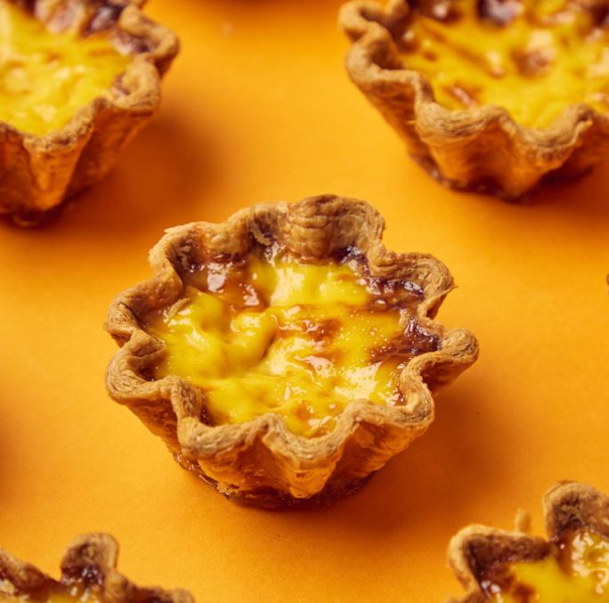 近日受到小紅書網民熱捧的「蛋撻 」，其實是Hashtag B的拿破侖焦糖千層撻