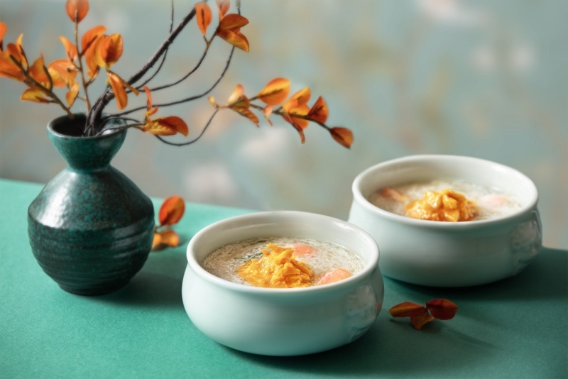 翠亨村兩款粵式風味大閘蟹餐。