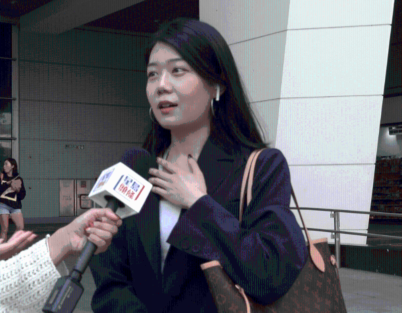 內地人張小姐。