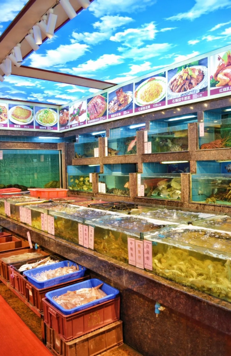 鹽田海鮮街以平、靚、正見稱。