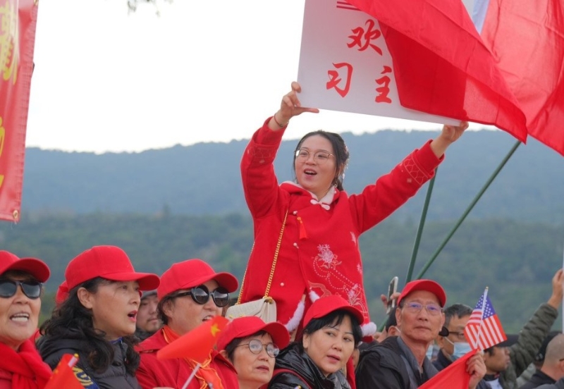 歡迎習近平 歡迎習近平