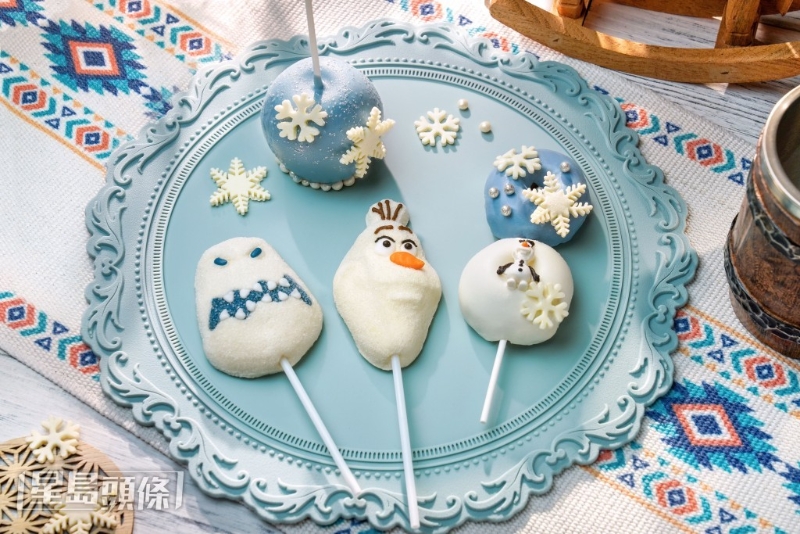 夏雪節棉花糖 $50 冰巨人棉花糖 $48 小白棉花糖 $48