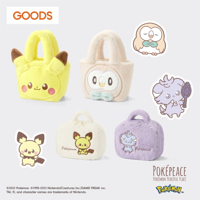 POKéMON女裝及童裝系列，各款秋季冬小物