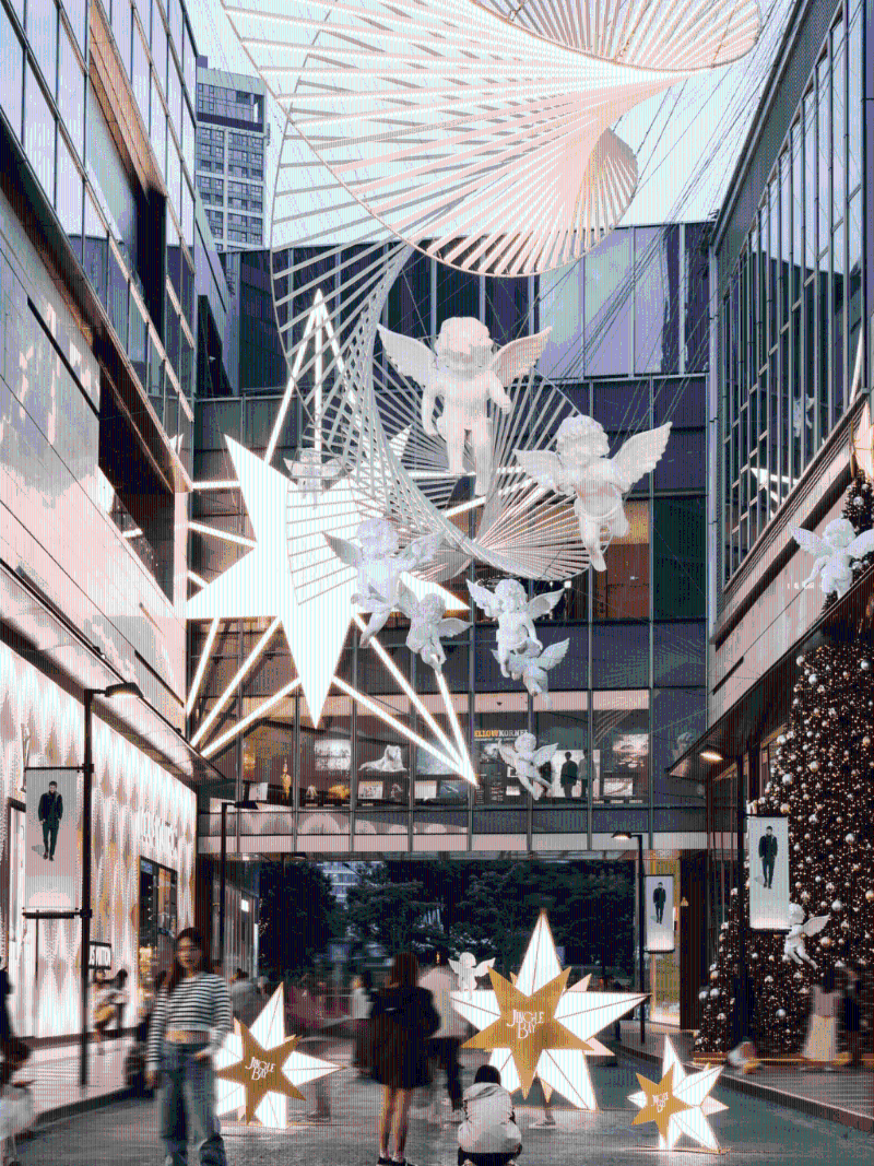 深圳灣萬象城 小天使星光大道(圖片來源:深圳灣萬象城) 深圳灣萬象城 小天使星光大道(圖片來源:深圳灣萬象城)