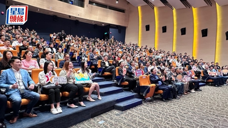 ▲科技園與高才通人才服務協會合辦招聘會。