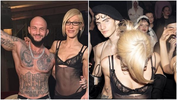 這個主題為“裸體幻想”的派對，服裝要求是“幾乎裸體”。