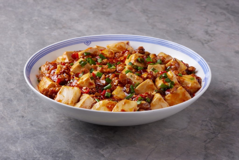 銅鑼灣十里洋場植物肉素滬菜——家鄉新牛肉麻婆豆腐 $138