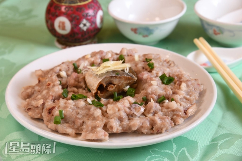 蒸肉餅可加入不同的配料提升鮮味。