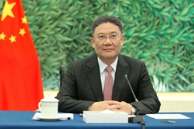 商務部部長王文濤。