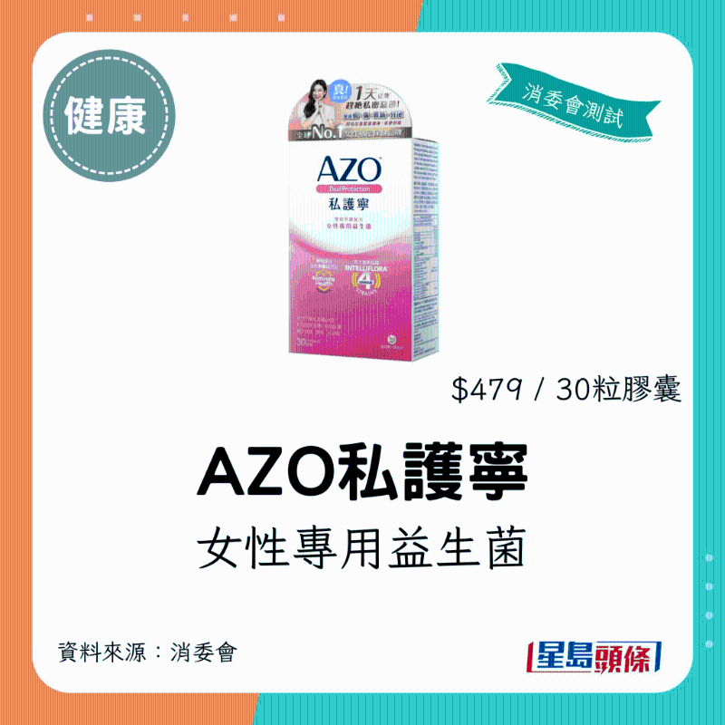 AZO私護寧 AZO Complete Feminine Balance 女性專用益生菌