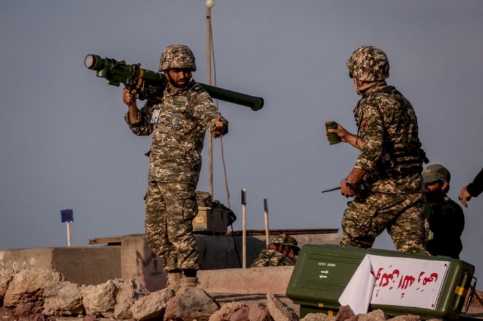 伊朗革命衛隊資料照。