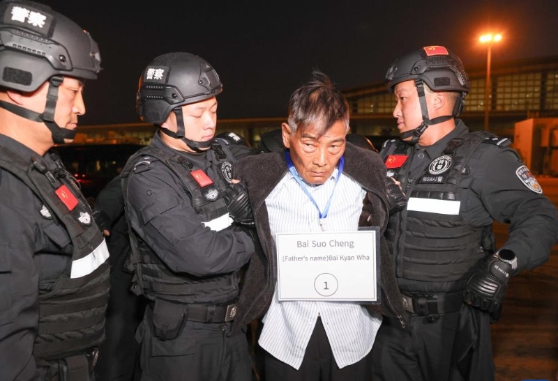 白所成。新華社