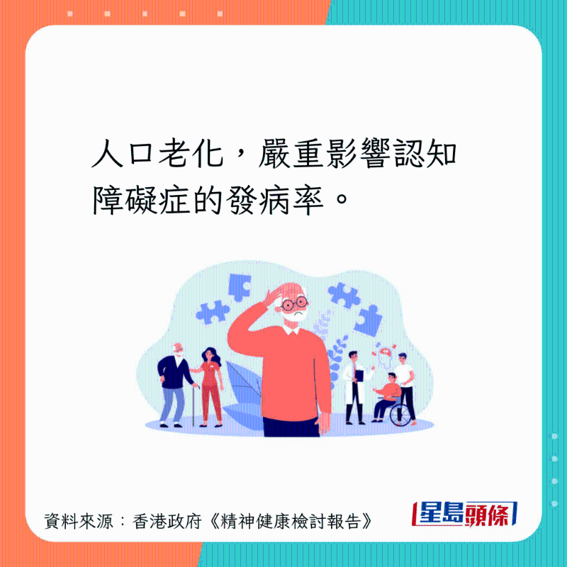 人口老化增加發病率。