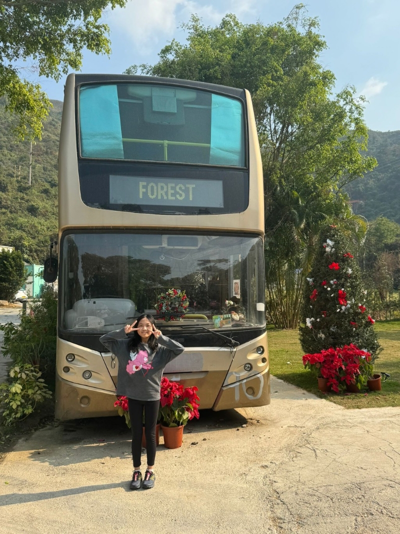 舊九巴改建玩樂區 舊九巴改建玩樂區