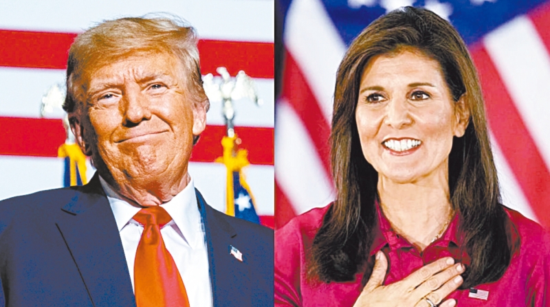 特朗普與黑利 特朗普與黑利