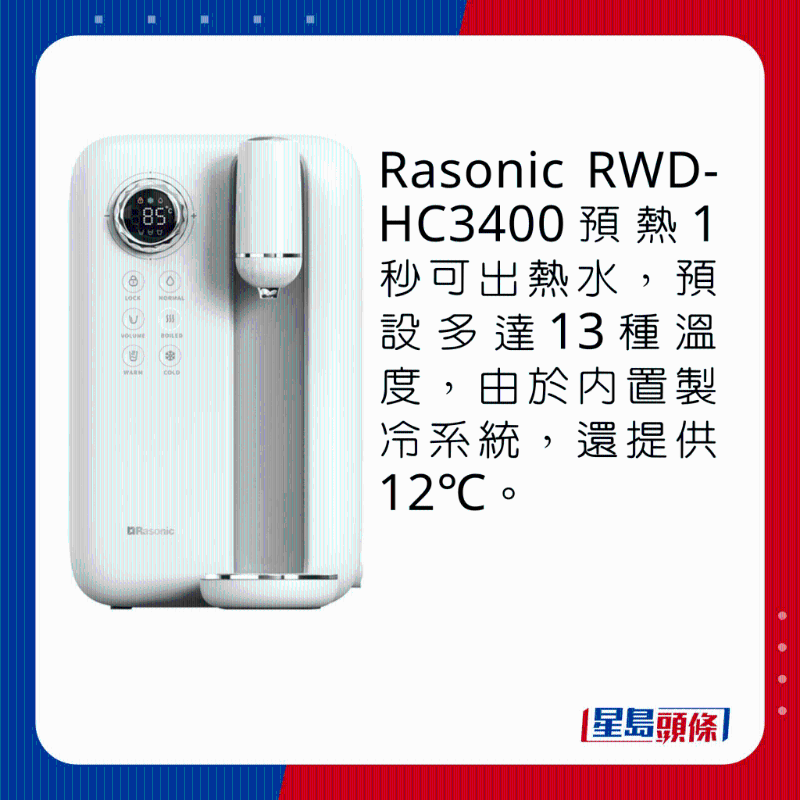 Rasonic RWD-HC3400 Rasonic RWD-HC3400