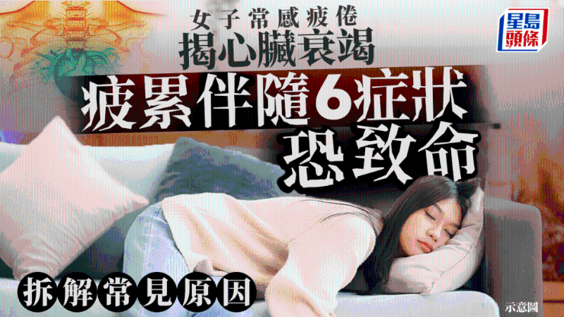 女子常感疲倦揭心臟衰竭 女子常感疲倦揭心臟衰竭