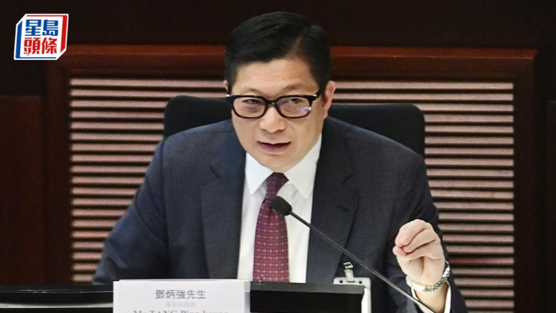 鄧炳強公開點名《明報》就《基本法》23條作誤導性報導。