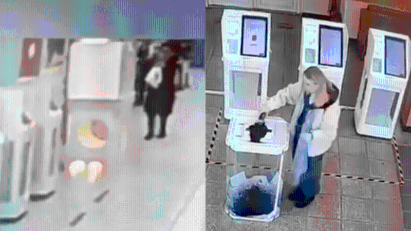 俄羅斯大選投票首日有人縱火 俄羅斯大選投票首日有人縱火