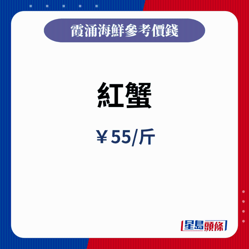霞涌海鮮市場各類海鮮價錢參考8 霞涌海鮮市場各類海鮮價錢參考8