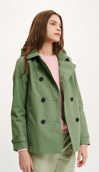 Aigle雙鈕扣風衣 Aigle雙鈕扣風衣