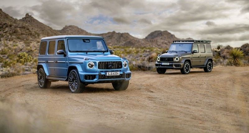 平治以344輛位列第3位，注入48V輕混能技術的改良新款G-Class正接受訂購。