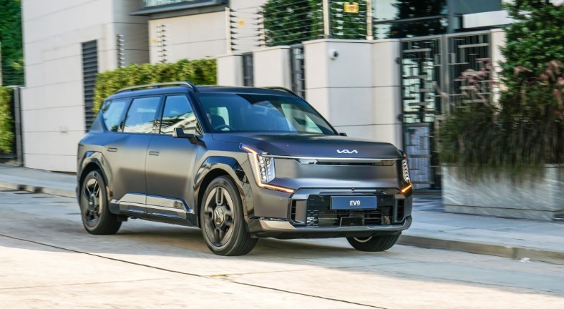 受惠EV9旗艦純電豪華7人SUV到港交付，起亞是1月份升幅最大品牌，交投量增長逾3倍。