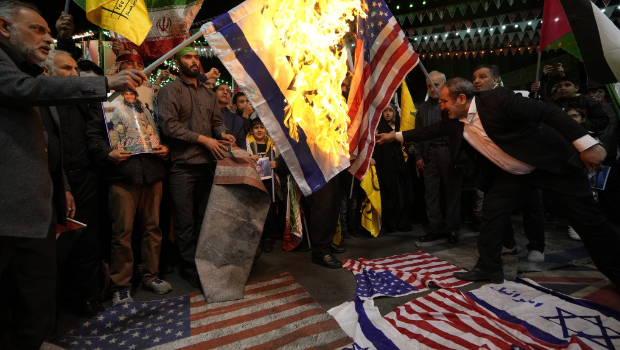 伊朗爆發反美反以示威 伊朗爆發反美反以示威