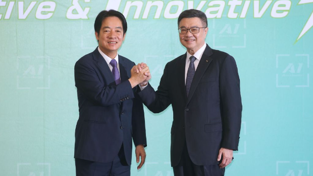 賴清德與卓榮泰 賴清德與卓榮泰