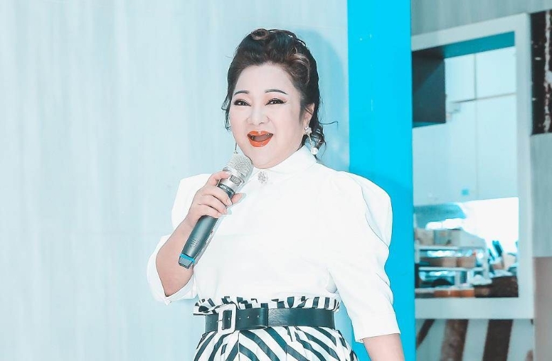 臺灣知名藝人白冰冰。