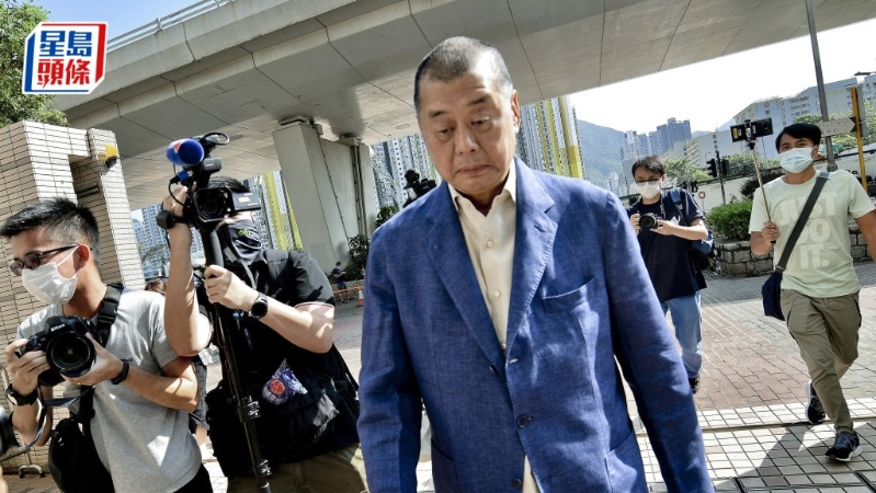 黎智英案審訊第60天。 資料圖片