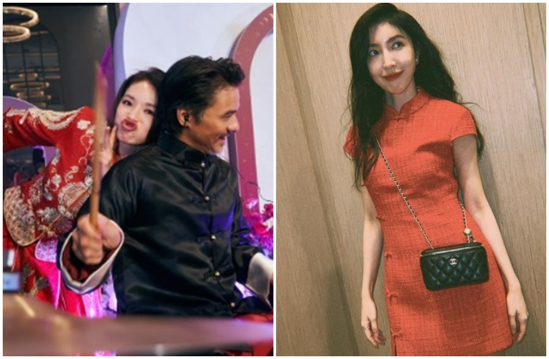 楊謹華出席舒淇生日派對。