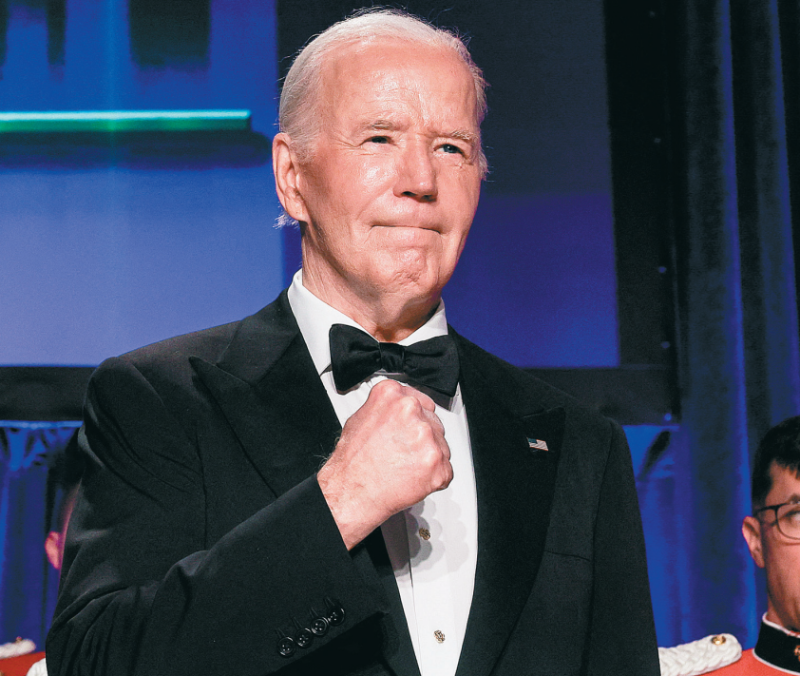 拜登就任以來第3度出席白宮記者協會晚宴 拜登就任以來第3度出席白宮記者協會晚宴