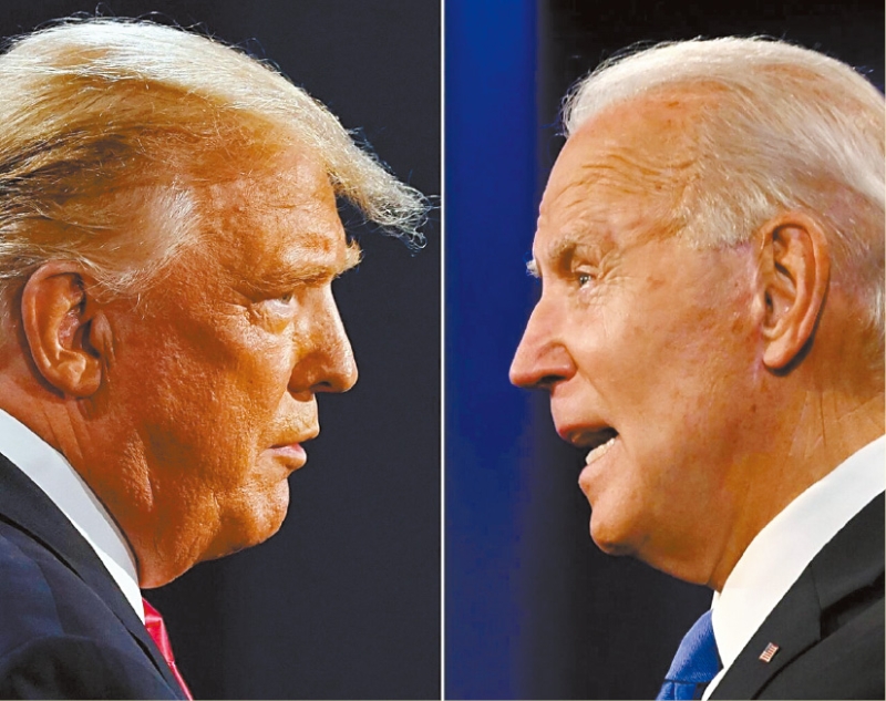 特朗普與拜登競選總統大選 特朗普與拜登競選總統大選